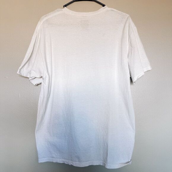 Your Highness White Crew Neck Graphic Tee Size Large - Picture 5 of 5